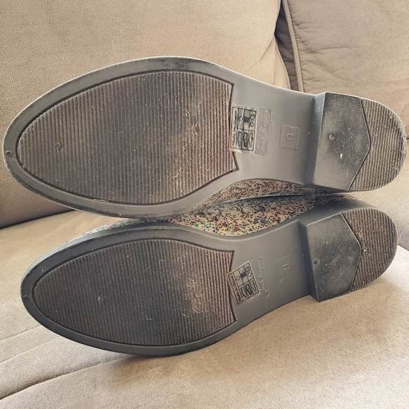 Jack Rogers - Women’s Sallie Rain Boot In Glitter And Gold Size 9 - Picture 10 of 10